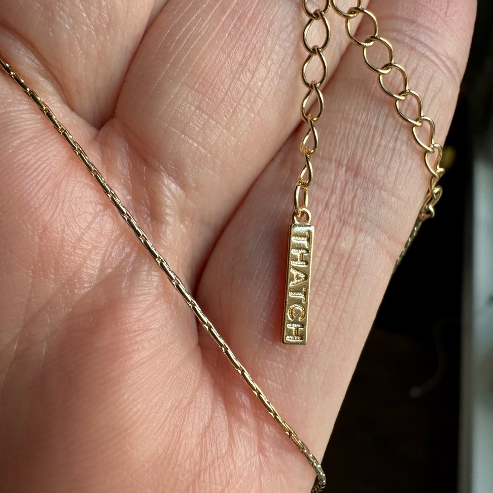 Thatch Initial Necklace - image 3